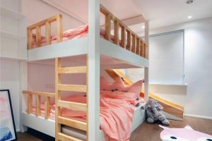 [哈尔滨一秒装饰]儿童房高低床设计有什么优势?