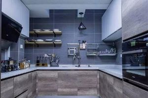 [长沙北欧装饰]U型厨房设计的好处有什么?U型厨房案例欣赏
