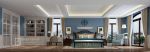 850平米银湖蓝山独栋别墅装修, 美式风格质朴且温暖-德派装饰