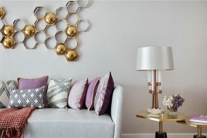 [青岛东腾装饰]现代轻奢风格三居室，全屋简洁材质，打造舒适空间！
