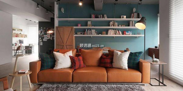 颐和星海109㎡三居室现代风格装修案例