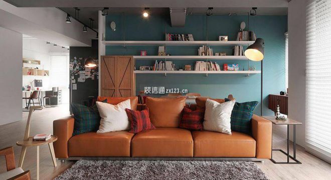 颐和星海109㎡三居室现代风格装修案例