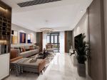 龙城国际89平米现代简约三居装修案例