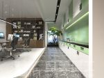 500平米现代食品公司办公室装修案例