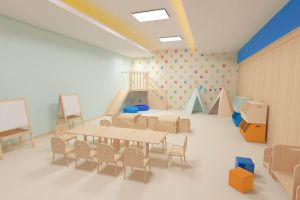 [米罗空间艺术设计]幼儿园装修设计 如何装修出有益于幼儿成长的幼儿园