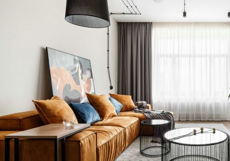 金科·集美阳光北欧风格99平米三居室装修设计图片案例