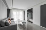 领翔国际现代风格120平米三居室装修案例