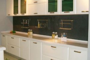 [洛阳业之峰装饰]橱柜UV烤漆门板与传统烤漆门板的区别