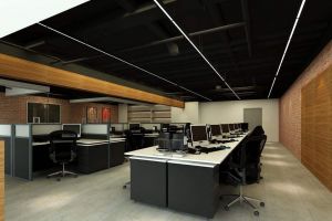 500平方办公室装修设计