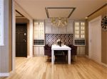 名城国际社区115平二居室现代简约风格装修案例