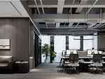 郑州广告设计公司办公室200平米工业风格装修案例