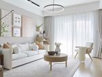 恒大阳光半岛日式风格98平米二居室装修效果图案例