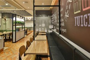 [上海一仝设计]快餐厅装修设计，掌握4个要素！
