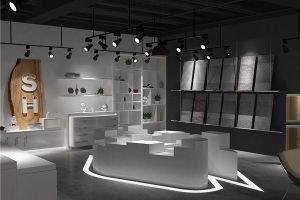 [上海美腾装饰]展厅装修设计，材料应该如何选择？