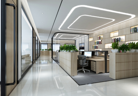 办公室现代风格620平米装修案例
