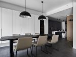 金龙星岛国际简约风格116平米三居室装修效果图案例