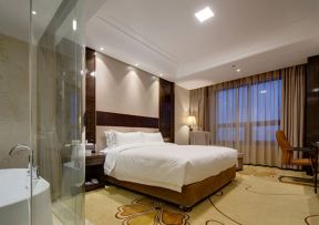 济南星级酒店大床房装修设计图