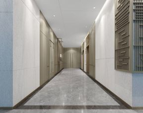 济南高档酒店走廊过道装修设计图