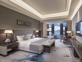 济南星级酒店客房装修设计图2023