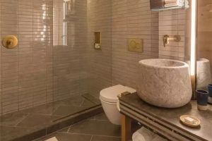 [实创装饰]卫生间瓷砖铺贴方法介绍，让你家更有亮点！