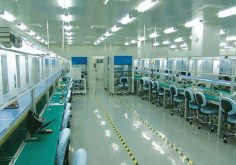 福永和平厂房中式风格1000平米工厂装修案例