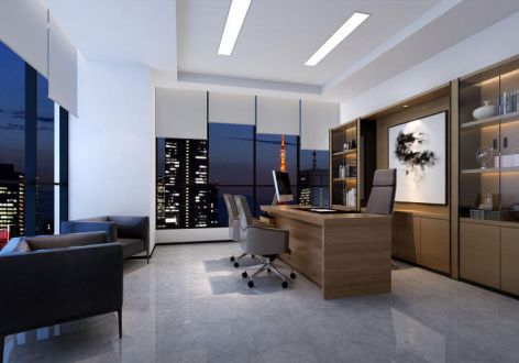 办公室现代风格680平米装修案例
