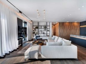 客厅沙发装修效果图欣赏 大户型客厅装修效果图2020