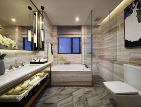 卫生间淋浴玻璃隔断 卫生间淋浴房图片 卫生间淋浴室