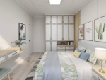 万科阳光城·翡翠之光现代风格110平米三居室装修设计图案例