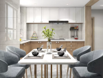 住宅·水晶榕著现代风格133平米三居装修设计效果图案例