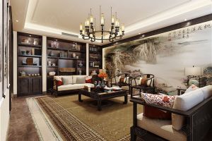 [杭州星杰装饰]和家园中式风格600平米装修效果图案例