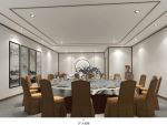 海鲜餐厅1500平米新中式风格装修案例