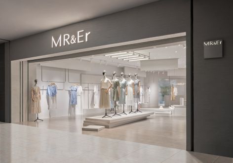 MR服装店现代风格220平米装修效果图案例