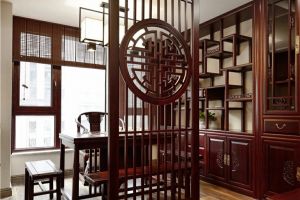 中式客厅实木家具