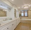 上海美式风格房子浴室室内装修设计图