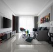 上海112平房屋客厅室内沙发装修效果图