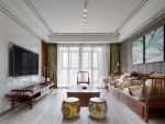 国宏立泰·桂花园新中式风格143平米四居室装修效果图案例
