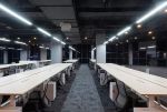 深圳2000平方办公室办公桌装修图片