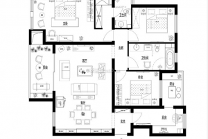 120平米中档三室两厅房屋工程预算清单