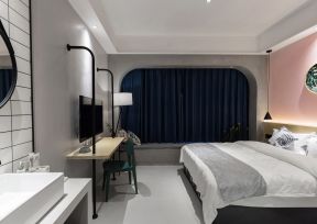 广州北欧风格酒店客房装修图片