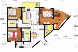 93.6㎡三室一厅全包装修预算