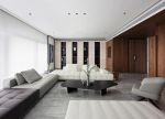 广州现代风格别墅客厅沙发装修效果图