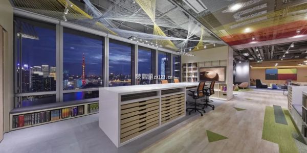 办公室现代风格1000㎡设计方案