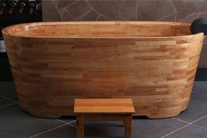 [业之峰装饰公司]家里用木质浴缸好吗 木质浴缸如何选择