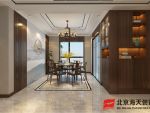 汉成时代138平米新中式风格三居室装修案例