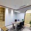 上海600平公司经理办公室简单装修设计图