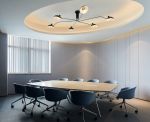 上海3200平办公空间会议室装修设计