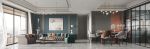 九洲保利天和美式风格140平米四室两厅装修案例