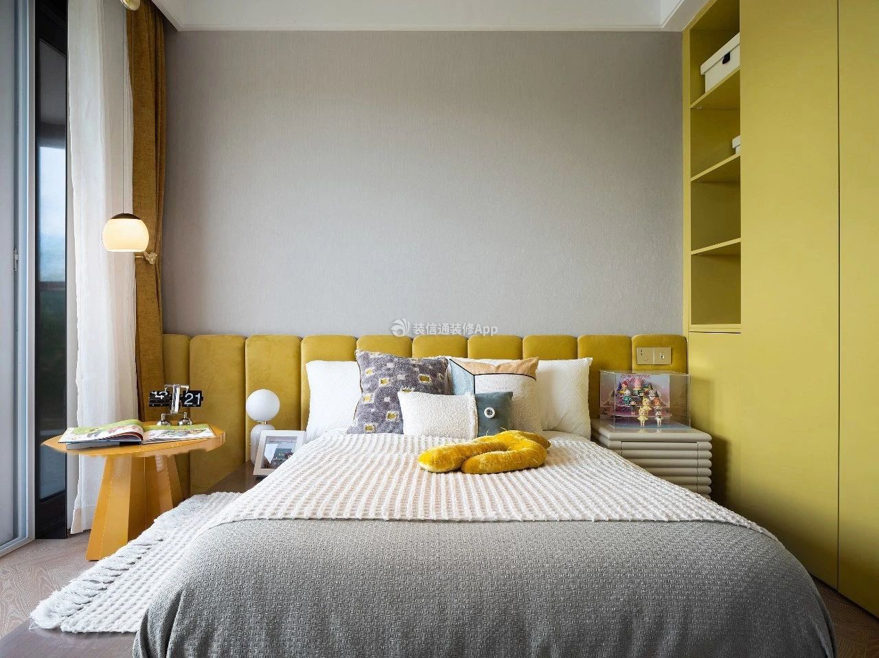 上海家装卧室颜色搭配效果图