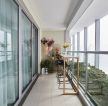 上海家装大户型阳台休闲区设计图片